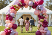 Stunning Custom Balloon Arches & Luxury Event Decor