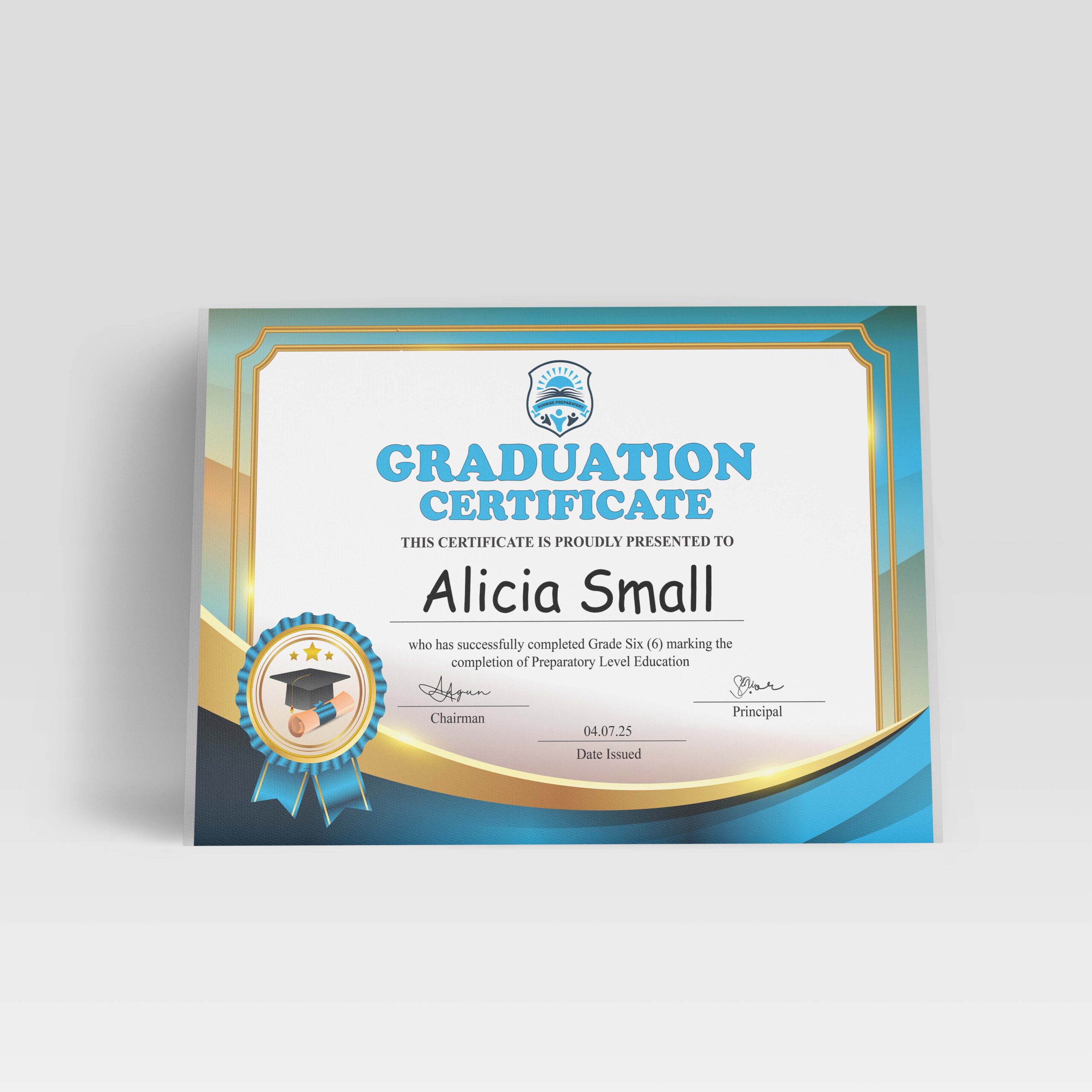 Certificate Design Services